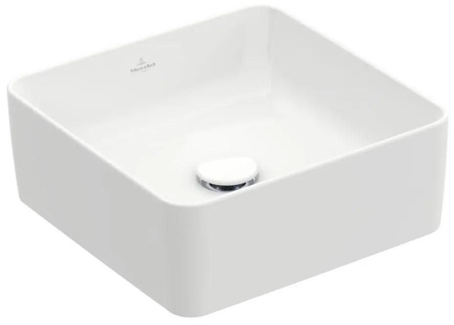 Villeroy & Boch 4A213801 - Ráültethető mosdó COLLARO 38x38 cm kerámia/fehér