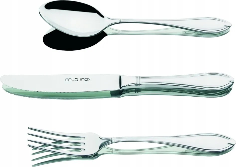 Kpl evőeszköz 24 el 6 személyes Tamisa Belo Inox evőeszköz