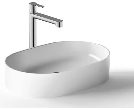 Ravak XJX01155001 - Ráültethető mosdó CERAMIC SLIM 55x37 cm kerámia/fehér