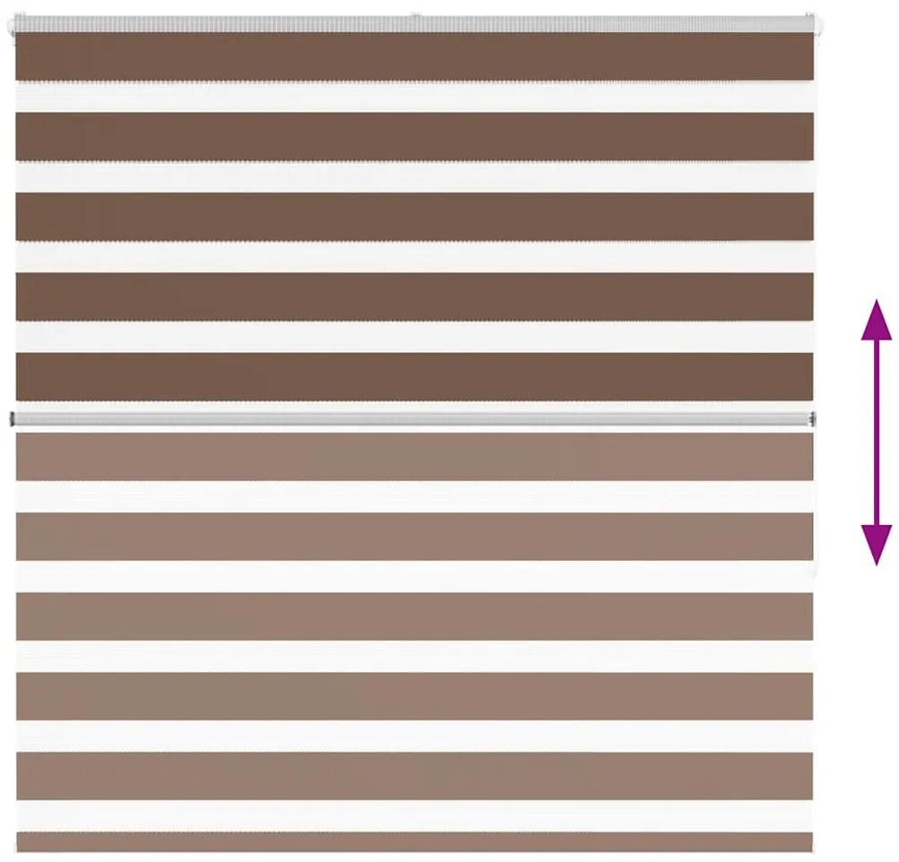 zebrafüggönnyel barna szövetszélesség 145,9 cm poliészter