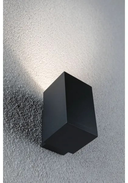 Paulmann 94327 - LED/3,8W IP44 Kültéri fali lámpa FLAME 230V antracit