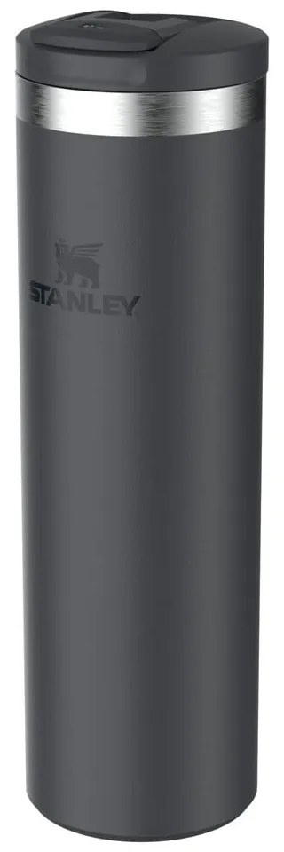 Fekete rozsdamentes acél termobögre 600 ml AeroLight™ Transit Black – Stanley