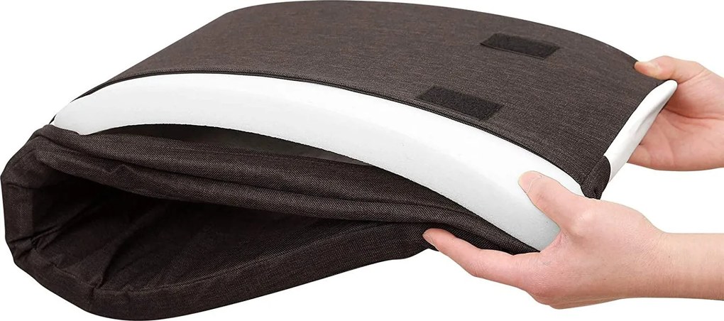 10 cipőtároló pad, cipőpad, cipőtartó párnával, rusztikus barna