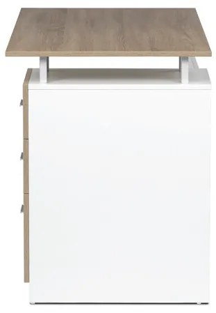 Irodai Íróasztal 120×60 cm, Sonoma Tölgy Melamin. APC-3218 SON