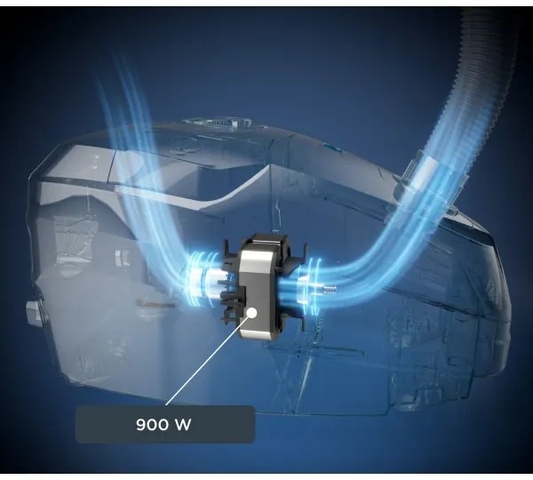 Rowenta GREEN FORCE MAX ECO TOTAL CLASSIC porzsákos porszívó 900W fekete