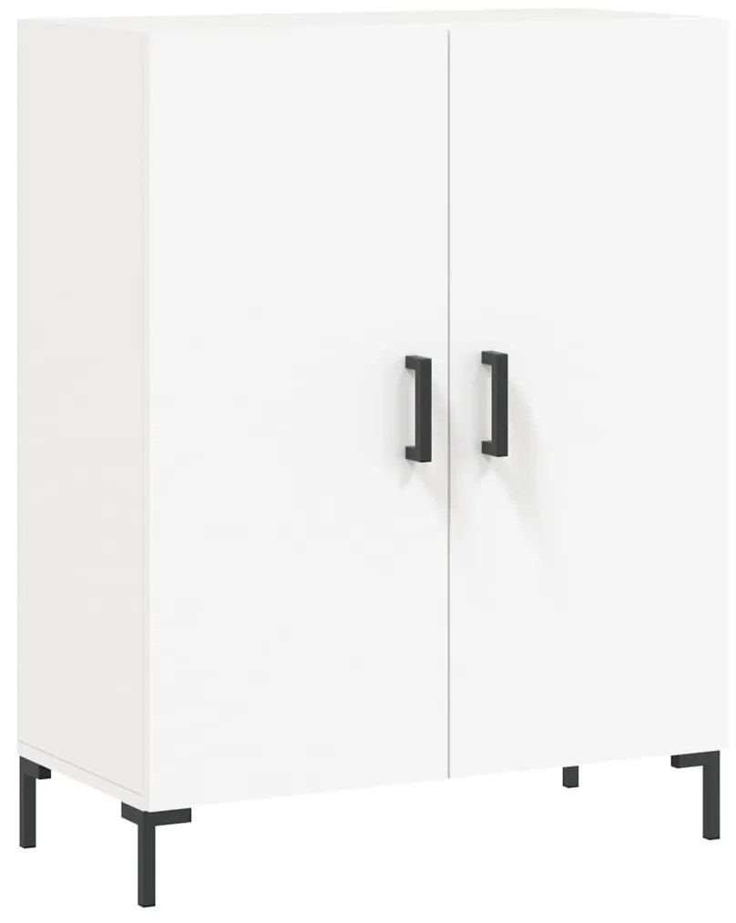 fehér szerelt fa magasszekrény 69,5 x 34 x 180 cm