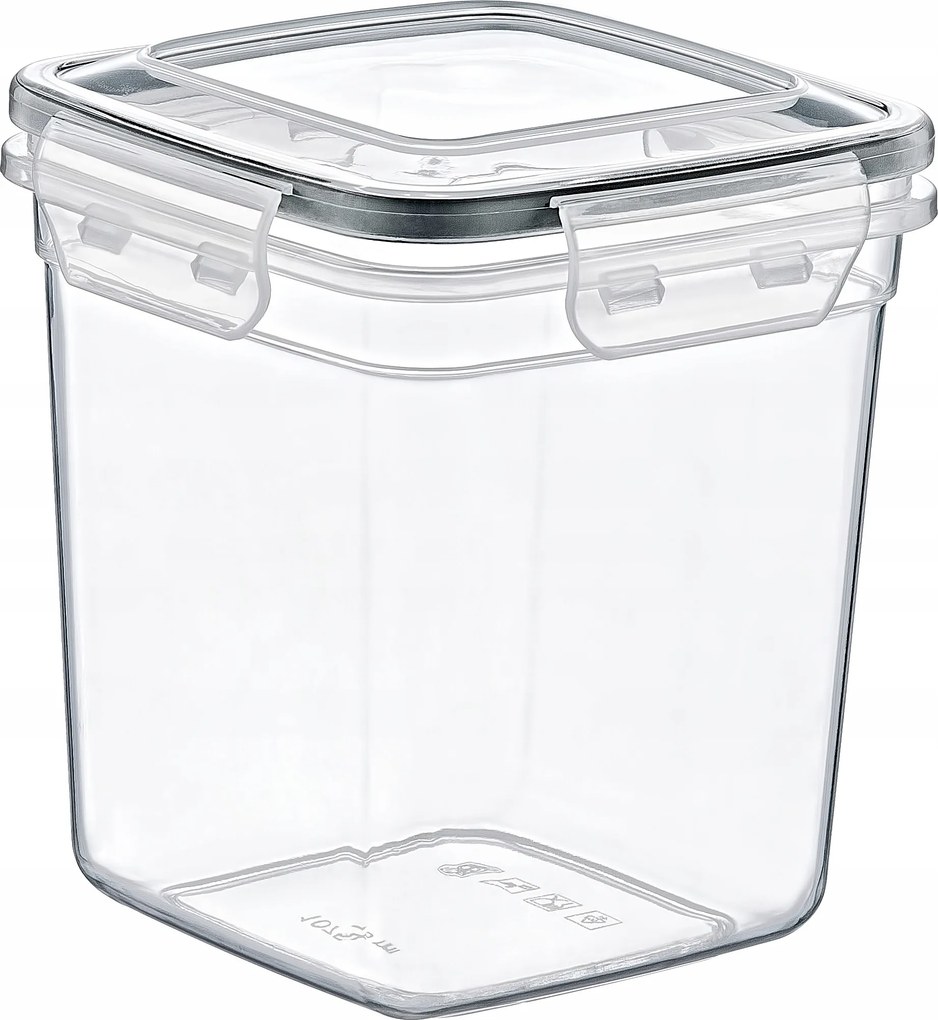 Easyform Diamond konyhai rendszerező tartály légmentesen záródó 1,08l