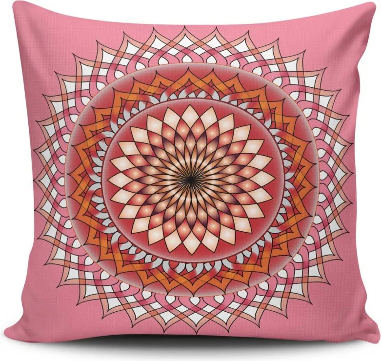 Díszpárna, 43×43 cm – MANDALA-28