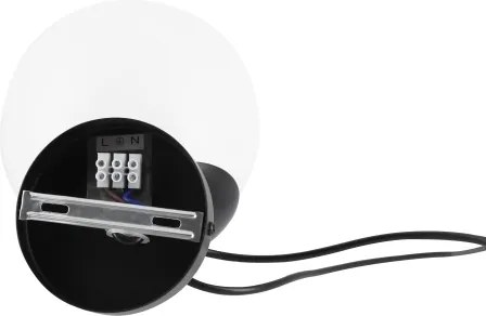 BRILAGI - kábeles függőlámpa POLOS 1xE27/40W/230V átm. 20 cm fekete