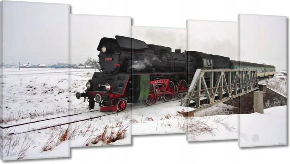 Festmények 150x80 Gőzmozdony Ol 49-59