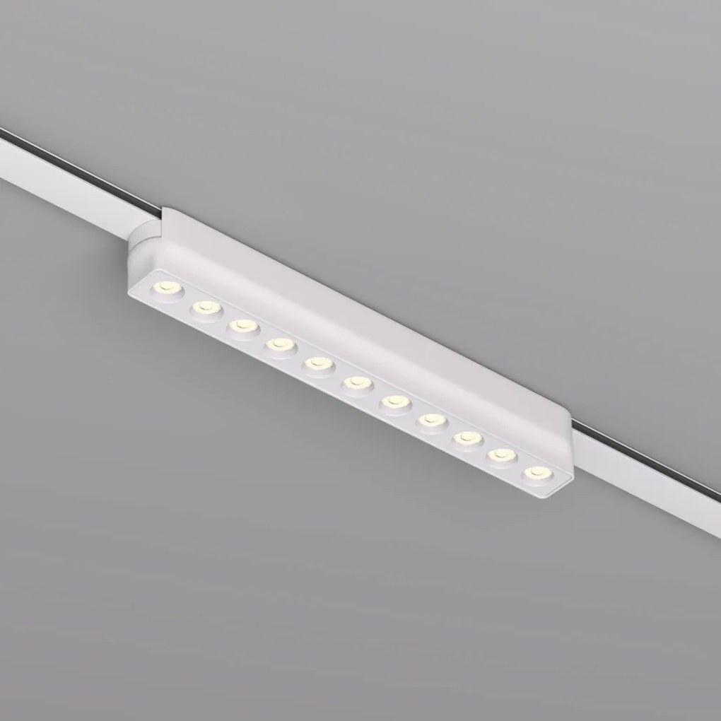DK/EU-5335-WH Slim magnetic track light AIR GRILL, 12W, 4000K, white color — DK/EU-5335-WH