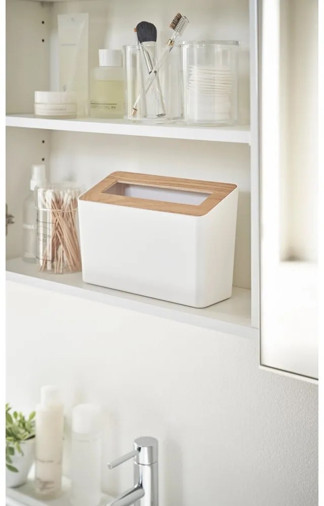 Fehér műanyag irodai szemetes 2,3 l Rin – YAMAZAKI