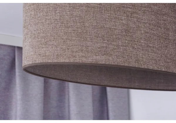 Duolla - Csillár zsinóron OVAL 1xE27/15W/230V barna