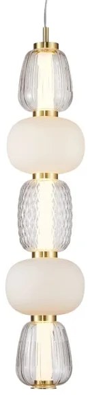 LED Csillár zsinóron CARO LED/40W/230V arany