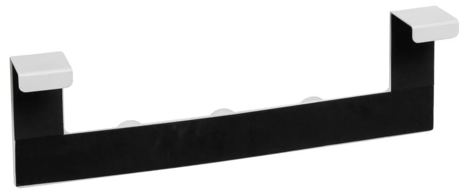 Fehér-fekete fém ajtófogas 35 cm – Casa Selección