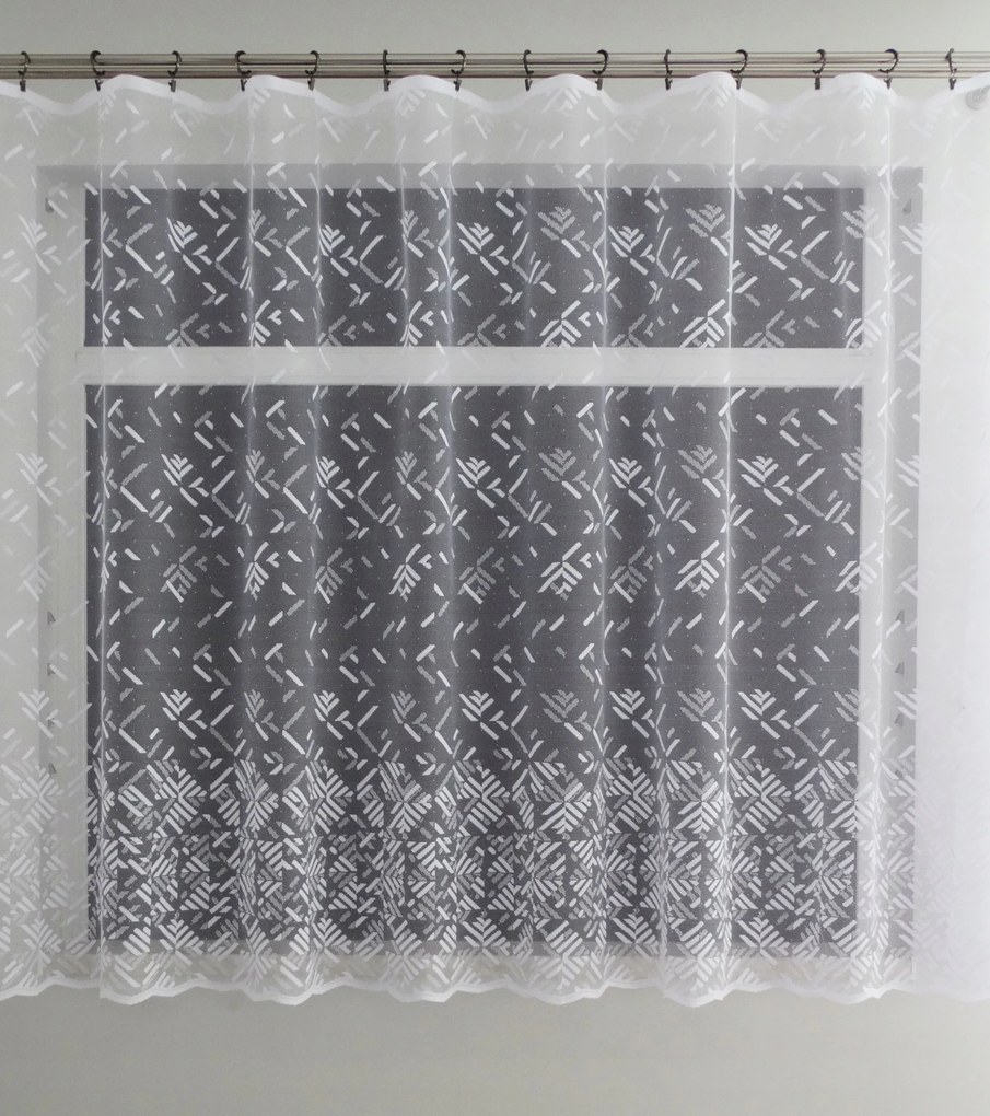 Mg Függöny 4/200 Fehér 350X130cm Kész Szalaggal M