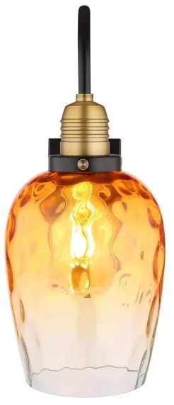 Globo 15786W - Fali lámpa SALVY 1xE27/60W/230V narancs