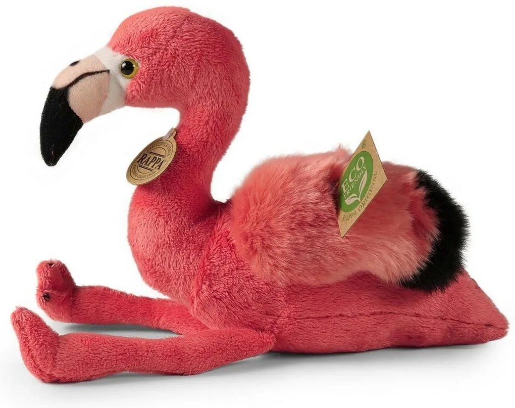 Rappa Plüss flamingó 23 cm ECO - FRIENDLY