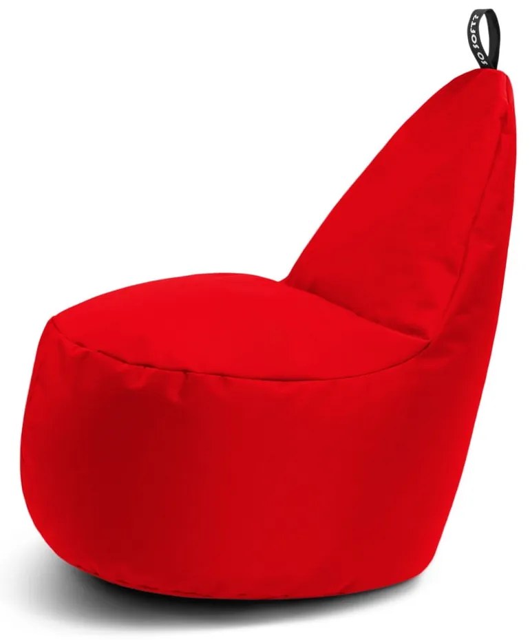 Piros babzsákfotel Lull L – So Soft?