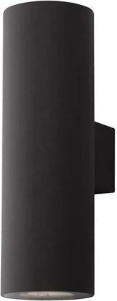 Nova Luce kültéri fali lámpa Alp fekete alumínium és üveg Led Chip Cree