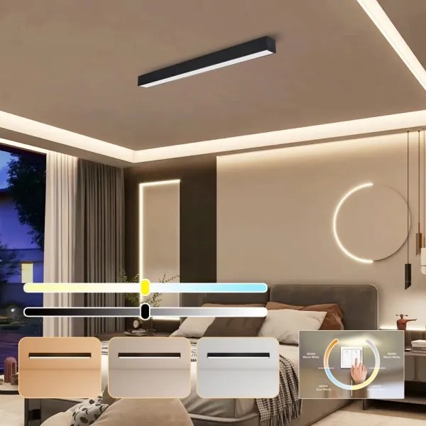 Immax NEO 07255L - LUNGO 20W/230V Wi-Fi LED dimm. lámpa fekete + DO