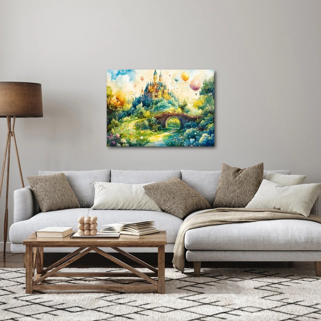 Kép - Mesebeli kastély (70x50 cm)