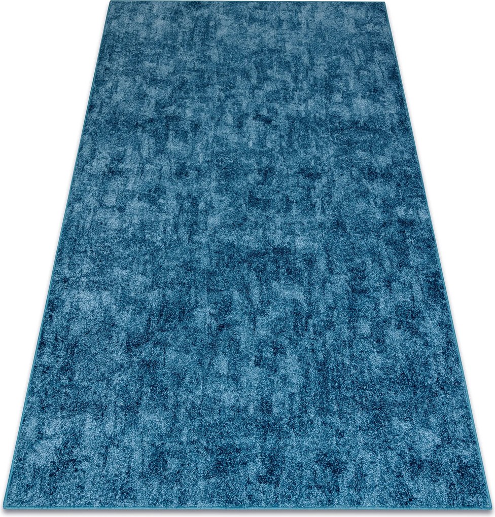 Szőnyeg Nappali Hálószoba Dörzsölt Beton Kék 170x230 cm
