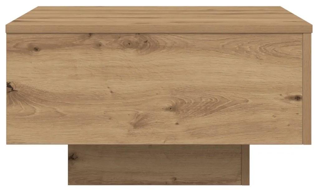 vidaXL Dohányzóasztal Artisan tölgy 55 x 55 x 31 cm Faanyag