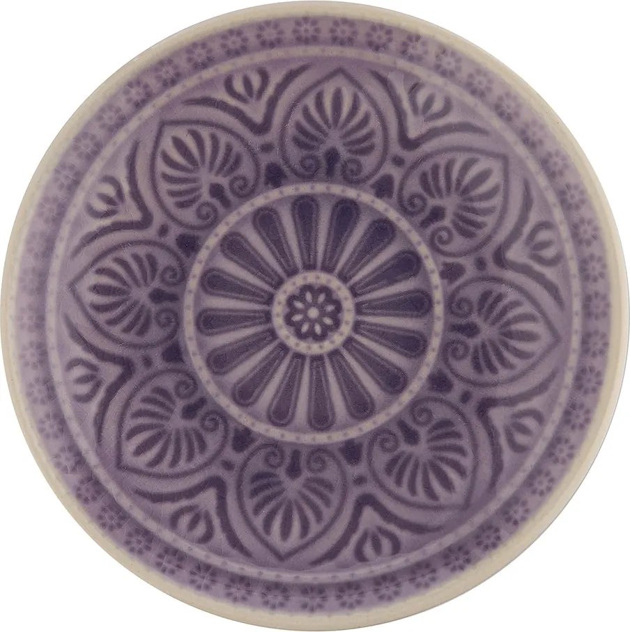 SUMATRA tányér Ø 14 cm, sötétlila