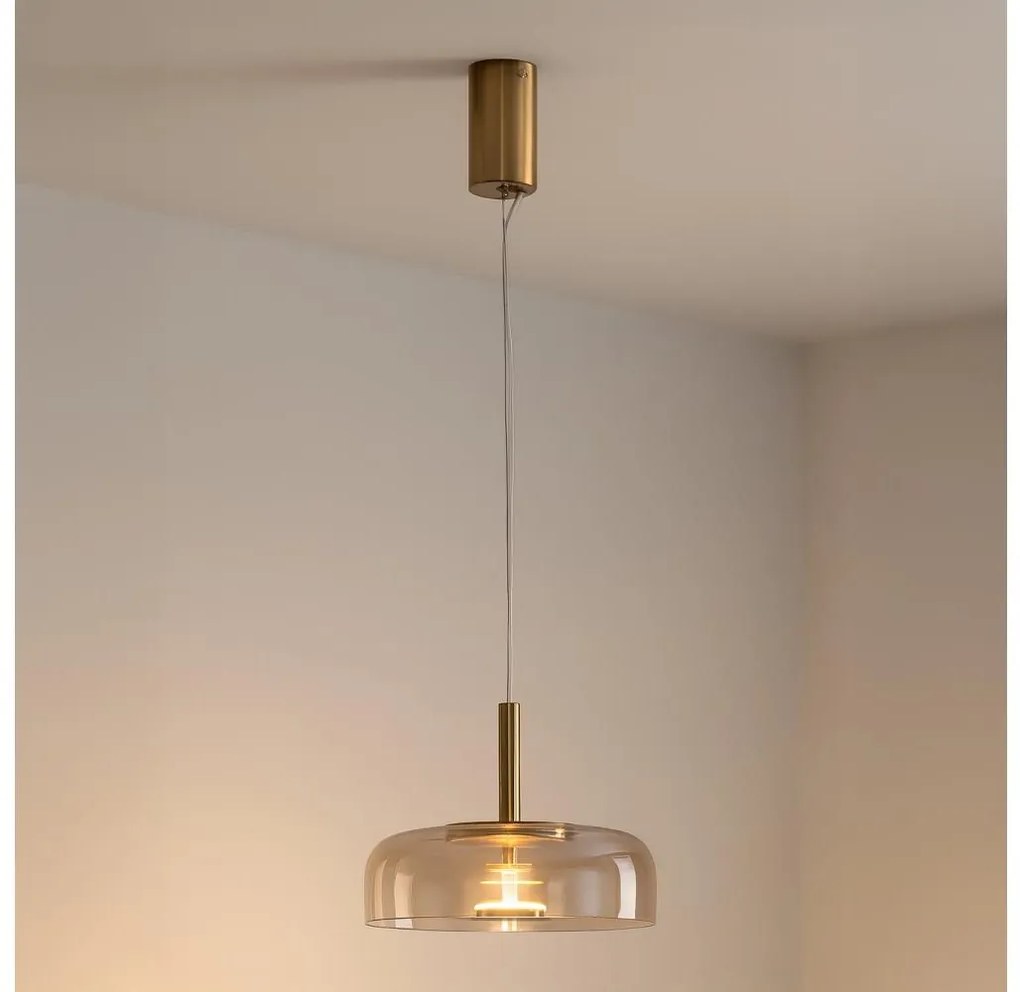 LED Csillár zsinóron LED/8W/230V 3000K átm. 30 cm