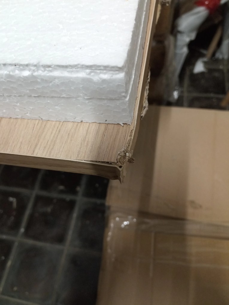 AKCIÓ MADO étkezőasztal fekete, artisan tölgy dekorral, 120x80cm, II. osztály