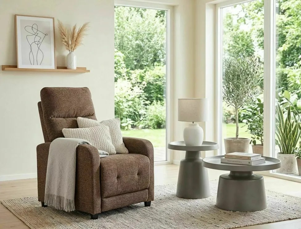 Rodos dohányzóasztal szett bézs