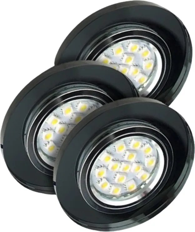 Háromlámpás spotlámpa SS-15 Ch/bk 99-48479 Candellux