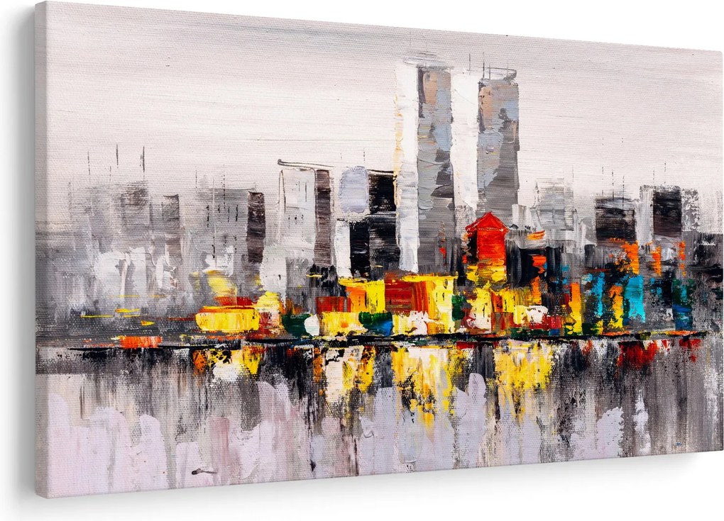 Kép - A nagyváros festménye (90x60 cm)