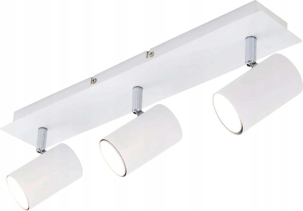 Briloner mennyezeti spotlámpa 45 cm, 3x GU10, fehér, fém, IP20