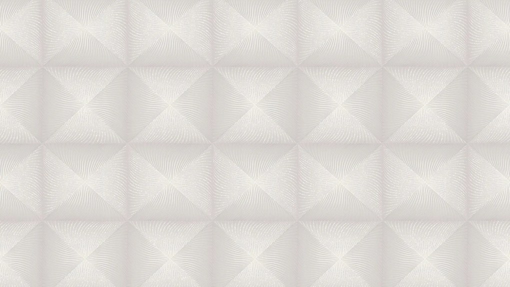 3D mosható geometrikus fali tapéta hullámok mintával világos háromszögek