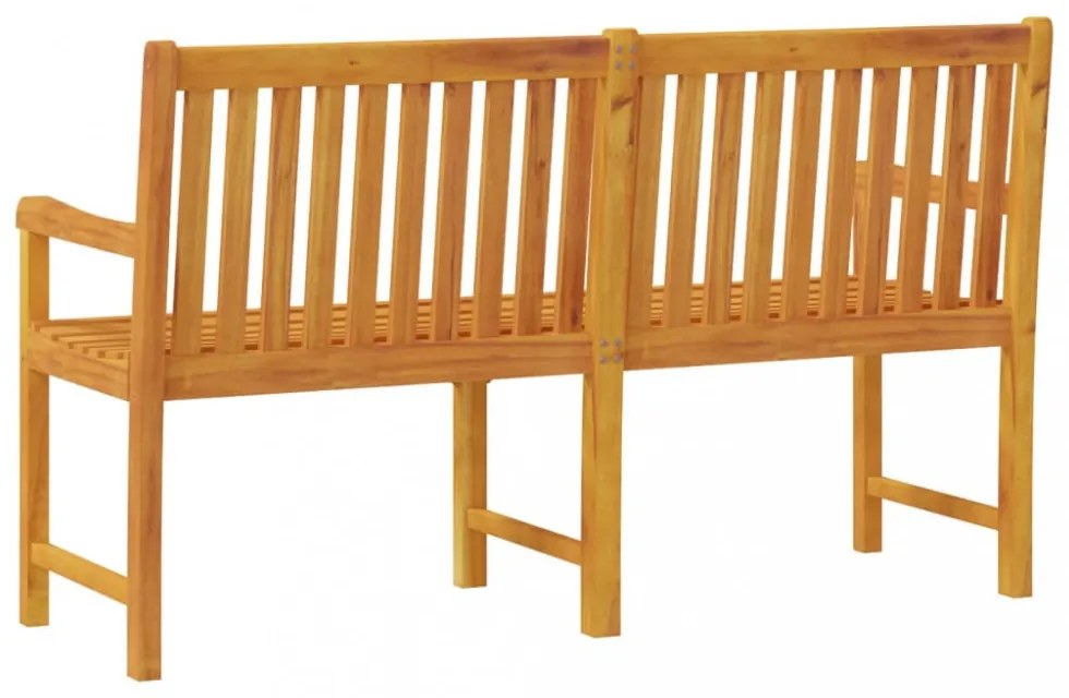 tömör akácfa kerti pad 150 cm