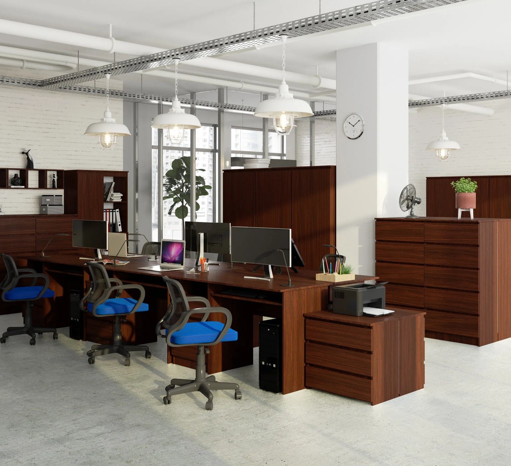 PC asztal Bronte (wenge). Akció -16%. 1068689