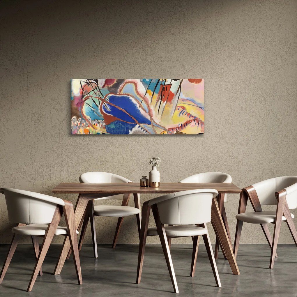 Kép - Vasily Kandinsky, Improvisation No. 30 (Cannons), reprodukciók (120x50 cm)