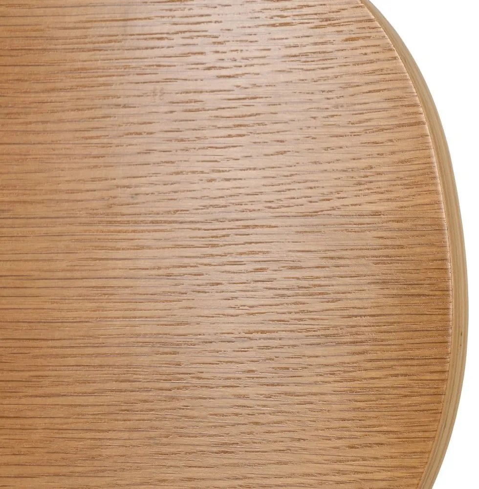 Barna-natúr színű étkezőszék szett 4 db-os Cleo – Ixia