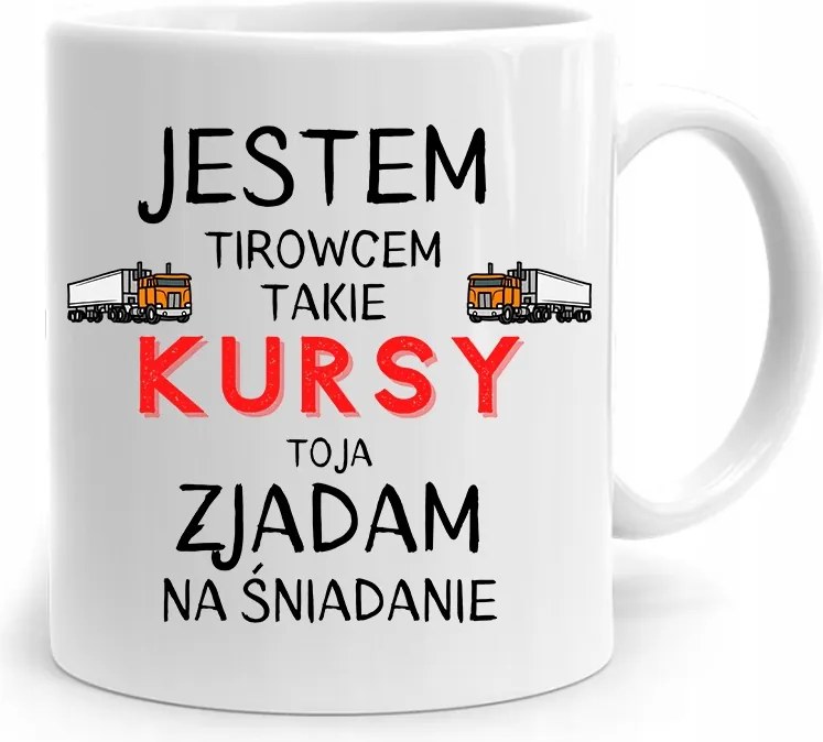 A Sofőrnek A Bögrét Reggelire Ettem, fényképes nyomattal