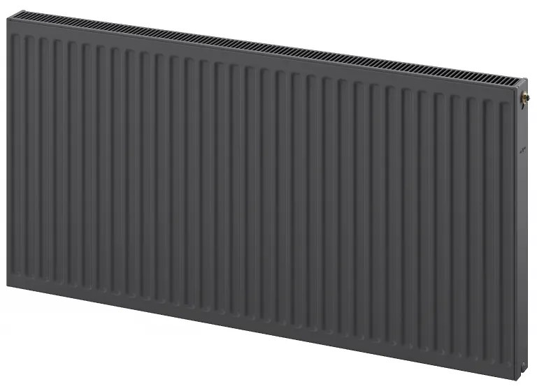 Mexen CC21, panelradiátor 500 x 1100 mm, alsó középső csatlakozás, 1218 W, antracit, W6C21-050-110-66