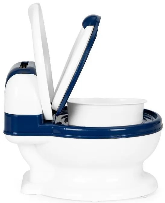 Wc formájú bili kivehető belsővel és kefével