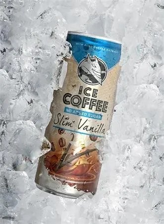 Jegeskávé, 250 ml, HELL Ice Coffee Slim Latte (KHI503V)