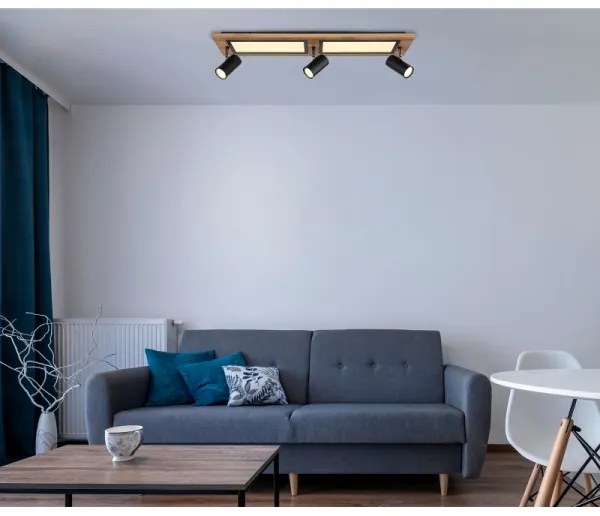 Globo 67306D1 - ULLA LED spotlámpa LED/24W/230V + 3xGU10/5W