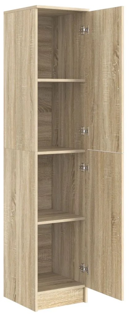 Magas Szekrény sonoma tölgy 35 x 39 x 168 cm Faanyag