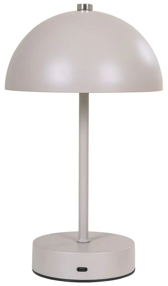 Krémszínű LED asztali lámpa (magasság 25 cm) Holt – House Nordic