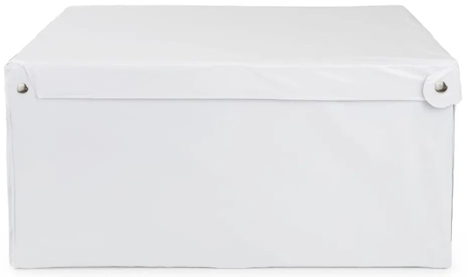 Compactor SMART összecsukható tárolódoboz fedéllel, 50 x 40 x 25 cm, fehér, S