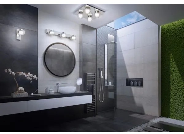 Osram-LED Fürdőszobai fali világítótest ORBIS FLAME 2xLED/5,5W/230V IP44 króm