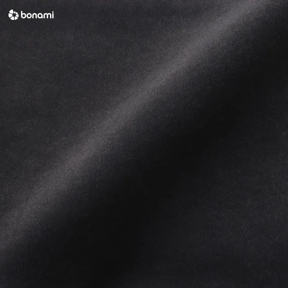 Sötétszürke kárpitozott franciaágy tárolóhellyel ágyráccsal 160x200 cm Juniper – Mazzini Beds